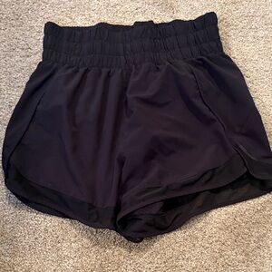 Athleta Women's Black High-Waisted Shorts